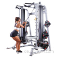 Fitnesstrainer -Gewichtsstapel Pull Up Squat Rack